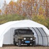 Логотип телеграм канала @tent54 — Гараж - шатер быстросборный в Новосибирске