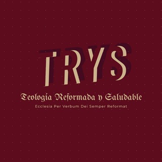Logotipo del canal de telegramas teologiareformadaysaludable - Teología Reformada y Saludable 📖✝⛪️