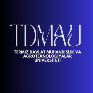 Telegram kanalining logotibi terdmau_manaviyat — TerDMAU | Ma'naviyat rasmiy