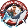 Логотип телеграм канала @teriberka_welcome — Териберка-Я, Ты и Киты🐳