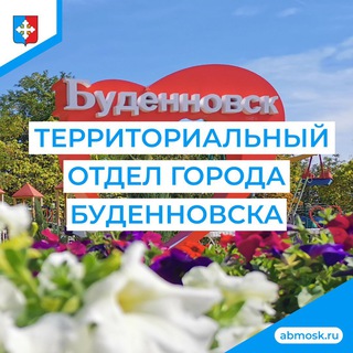Логотип телеграм канала @terotdelbudennovsk — Территориальный отдел города Буденновска АБМО СК