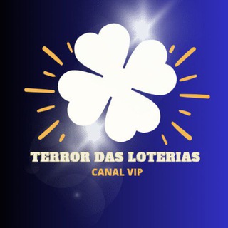 Logotipo do canal de telegrama terrordasloteriasoficial - TERROR DAS LOTERIAS VIP 🍀🤑