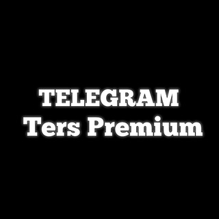 Telgraf kanalının logosu ters_telegram — Ters Premium