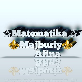 Telegram channel Matematika. Rasmiy Guruh. 🇺🇿📚 logo