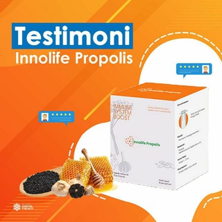 Logo saluran telegram testimoniinpro — Testimoni & Info Innolife Propolis