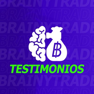 Telegram channel Testimonios Brainy Trade logo