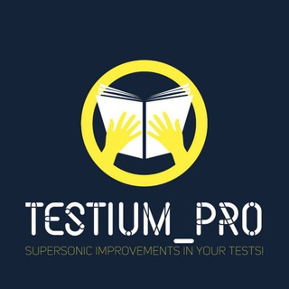 Telegram kanalining logotibi testium_pro — Testium_Pro