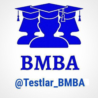Telegram channel Testlar | BMBA logo
