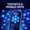Логотип телеграм канала @testnetsapps — TESTNETS & MOBILE APPS
