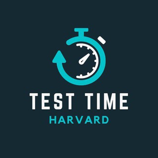 Telegram kanalining logotibi testtime_harvard — Test Time
