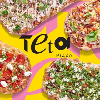 Логотип телеграм канала @tetapizza — TETA pizza | Римская пицца | Москва