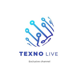 Telegram kanalining logotibi texno_livee — TEXNO LIVE