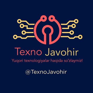Telegram kanalining logotibi texnojavohir — Texno Javohir