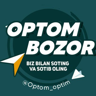 Telegram channel OPTOM BOZOR logo
