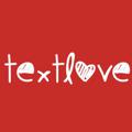 Logo saluran telegram textlove — TEXT♥️LOVE♥️