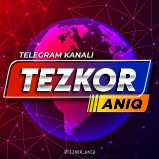 Telegram kanalining logotibi tezkor_aniq — TEZKOR ANIQ ⚡