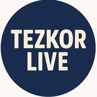 Telegram kanalining logotibi tezkor_live1 — tezkor live