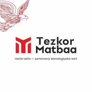 Telegram kanalining logotibi tezkor_matbaa — TEZKOR MATBAA