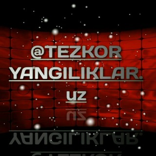 Telegram channel 𝕋𝕖𝕫𝕜𝕠𝕣 𝕪𝕒𝕟𝕘𝕚𝕝𝕚𝕜𝕝𝕒𝕣⚡️⚡️🇺🇿 logo