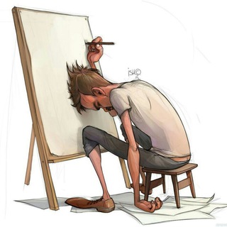 Логотип телеграм канала @tg_artists — Художники telegram🎨