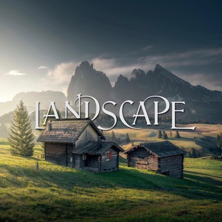 Логотип телеграм канала @tg_landscape — LANDSCAPE