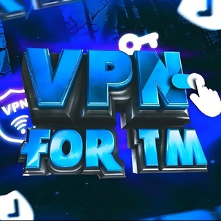 Логотип телеграм канала @tg_vpnfortm — VPN FOR TM