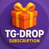 Логотип телеграм канала @tg_premium_sub — TG-Drop | Фарми удачу!