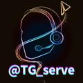 电报频道的标志 tg_serving — TeleGram Serving 电报服务