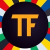 Логотип телеграм канала @tg_topfootball — TOP FOOTBALL