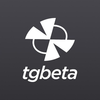 Logo of telegram channel tgbeta — Telegram Beta