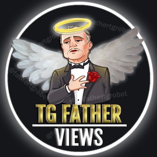 Логотип телеграм канала @tgfatherviews — TG FATHER · VIEWS