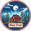 Логотип телеграм канала @tghomecircle — Домашний круг🏡