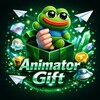 Логотип телеграм канала @tgongift — Animator Gift