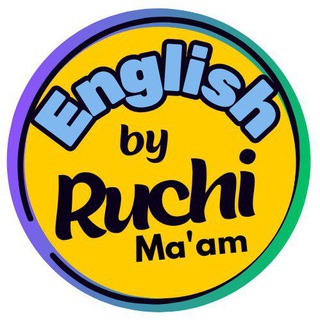 Logo of telegram channel tgtpgtenglish — English by Ruchi Ma'am