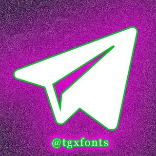 Логотип телеграм канала @tgxfonts — Telegram X Fonts Mods