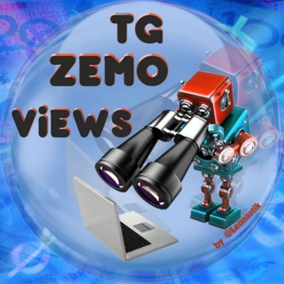 Логотип телеграм канала @tgzemoviews — 🔵TG ZEMO | Просмотры🔵