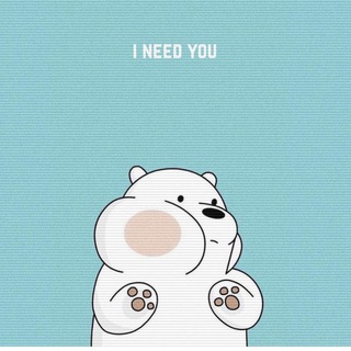 Логотип телеграм канала @thaticebear — Не скучай! ʕ•ᴥ•ʔ