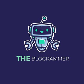 Logo of telegram channel the_blogrammer — The Blogrammer