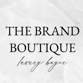 Логотип телеграм канала @the_brand_boutique — THE BRAND BOUTIQUE