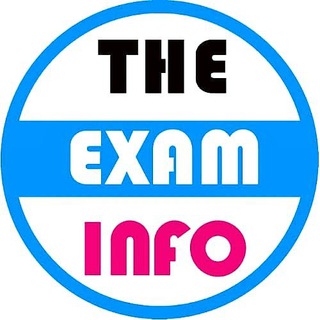 Logo of telegram channel the_exam_info — The Exam info