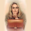 Логотип телеграм канала @the_fire_woman — Дама с портфелем | Нюта Голубова