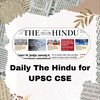 टेलीग्राम चैनल का लोगो the_hindu_cse — The Hindu for UPSC by CSE Topper