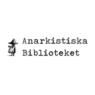 Logo of telegram channel theanarchistlibraryswedish — Anarkistiska Biblioteket [SV]
