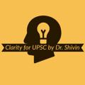 Logo saluran telegram theanonymousupscaspirant — Clarity for UPSC by Dr.Shivin (AIR - 297)