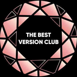 Логотип телеграм канала @thebestversionclub — The Best Version Club Official