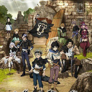 Logo de la chaîne télégraphique theblackcloverisland - Black clover