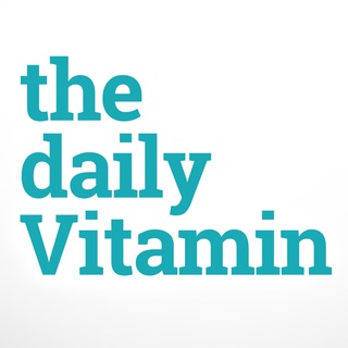 Логотип телеграм канала @thedailyvitamin — дейли Витамин