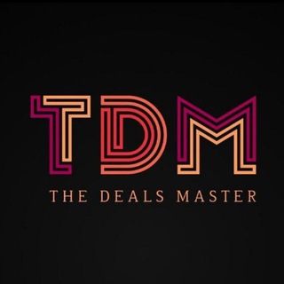 टेलीग्राम चैनल का लोगो thedealsmaster — The Deals Master 😎 [ TDM ]