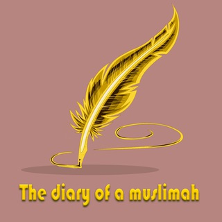 Telegram kanalining logotibi thediaryofamuslimah — •The diary of a muslimah•