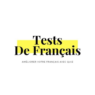 Logo de la chaîne télégraphique thefrenchtests - Tests De Français